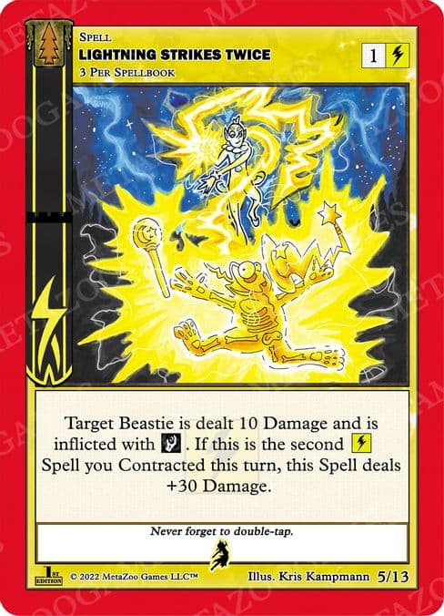 Lightning Strikes Twice