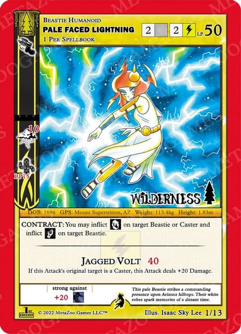 Pale Faced Lightning