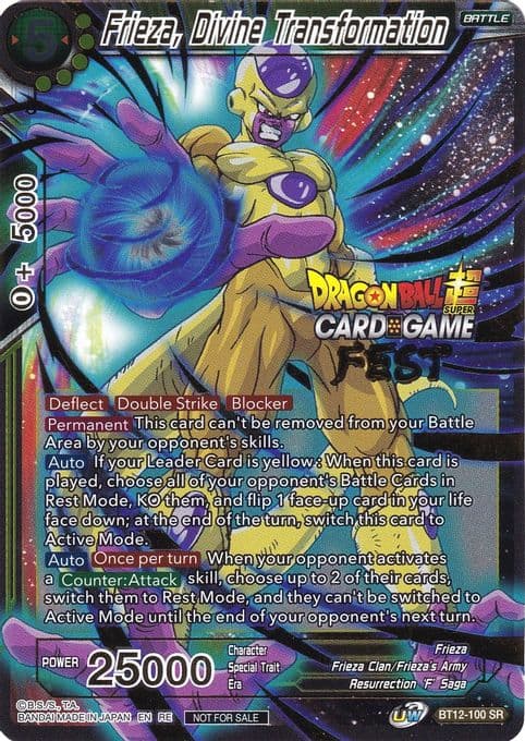 Frieza, Divine Transformation (Card Game Fest 2022)