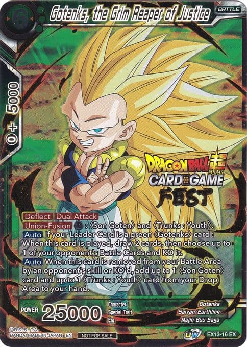 Gotenks, the Grim Reaper of Justice (Card Game Fest 2022)