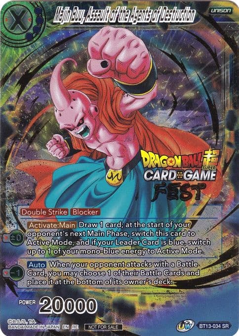 Majin Buu, Assault of the Agents of Destruction (Card Game Fest 2022)