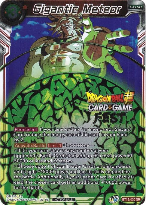 Gigantic Meteor (Card Game Fest 2022)