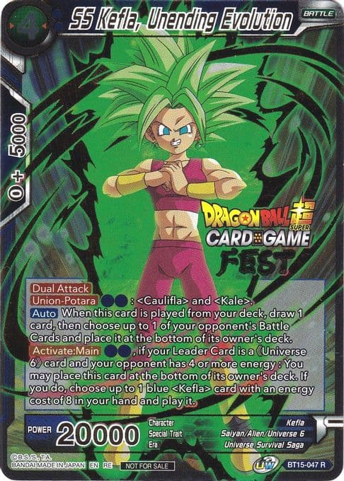 SS Kefla, Unending Evolution (Card Game Fest 2022)