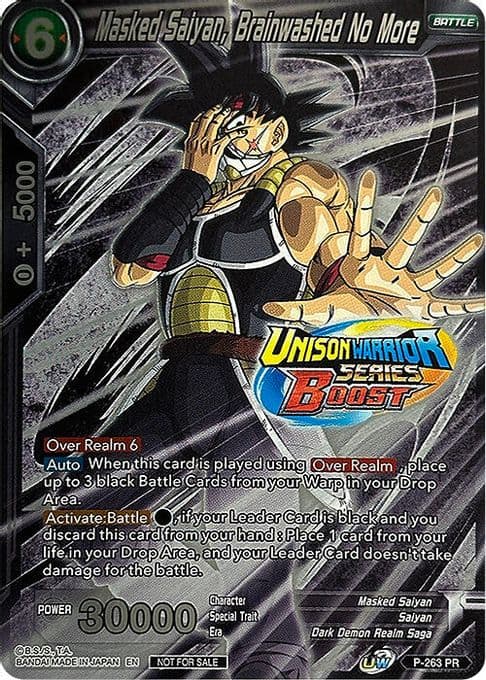 Masked Saiyan, Brainwashed No More (Event Pack 08) (Alternate Foil)