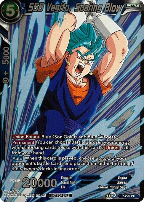 SSB Vegito, Soaring Blow (Event Pack 09) (Alternate Foil)