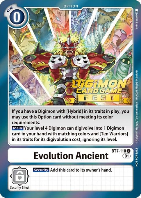 Evolution Ancient (Digimon Card Game Fest 2022)