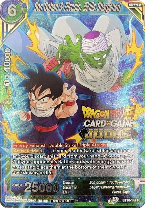 Son Gohan & Piccolo, Skills Sharpened (Judge Pack Vol.11)
