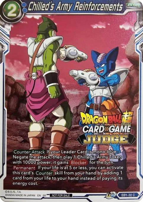 Chilled's Army Reinforcements (Judge Pack Vol.11)