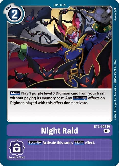 Night Raid (Parallel Rare)