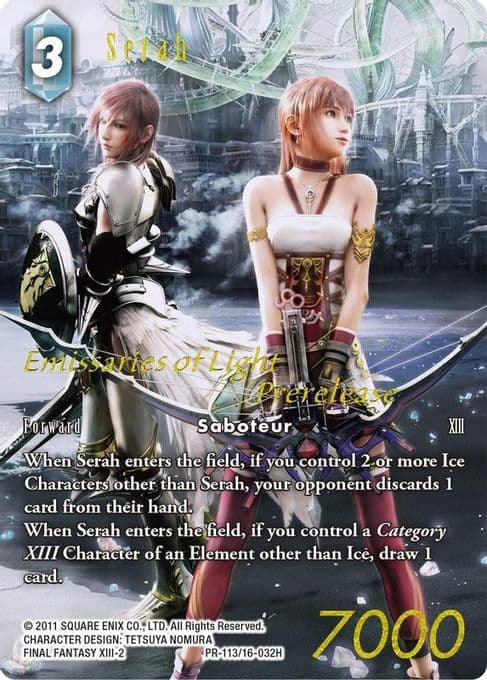 Serah (Prerelease Promo)