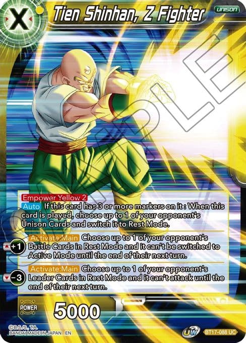 Tien Shinhan, Z Fighter