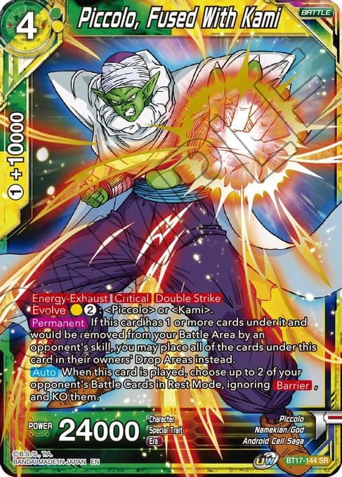 Piccolo, Fused With Kami