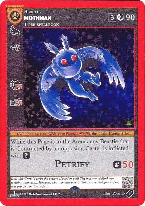 Mothman (Cryptid Nation: Kickstarter Edition Blister Promo)