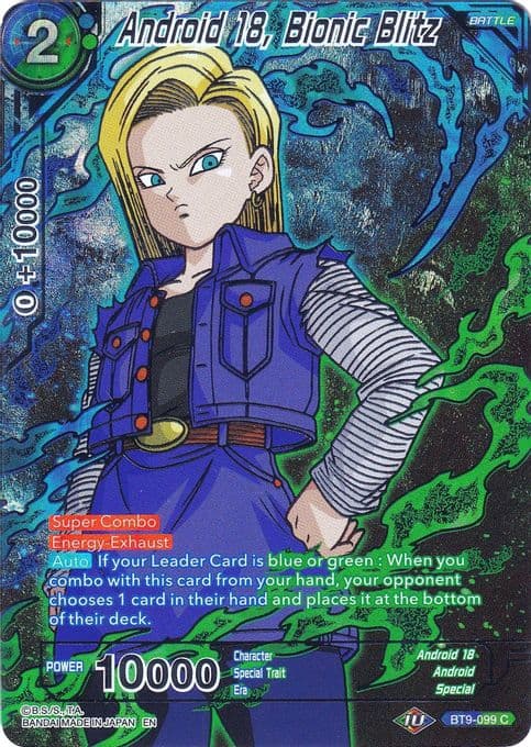 Android 18, Bionic Blitz