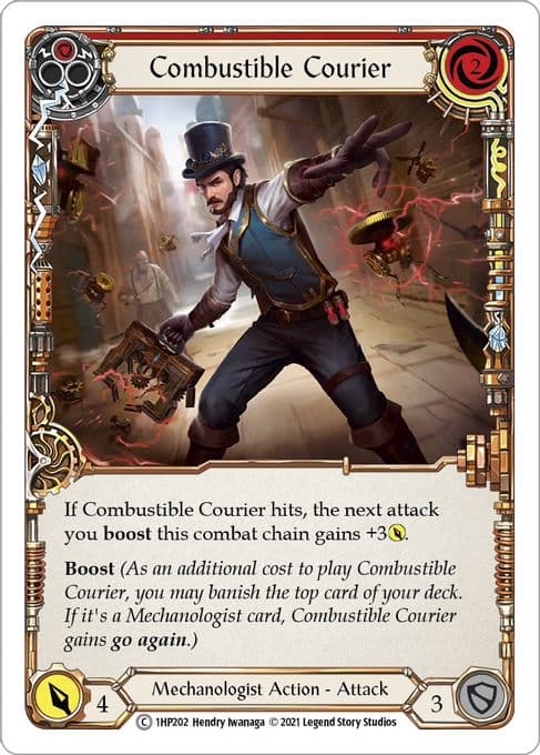 Combustible Courier (Red)