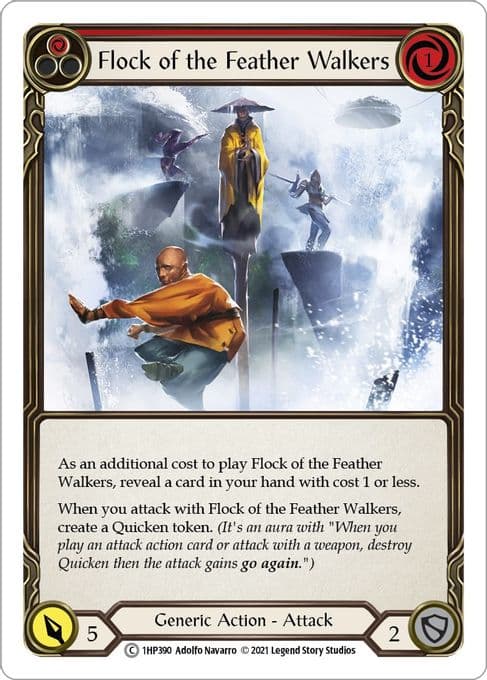 Flock of the Feather Walkers (Red)