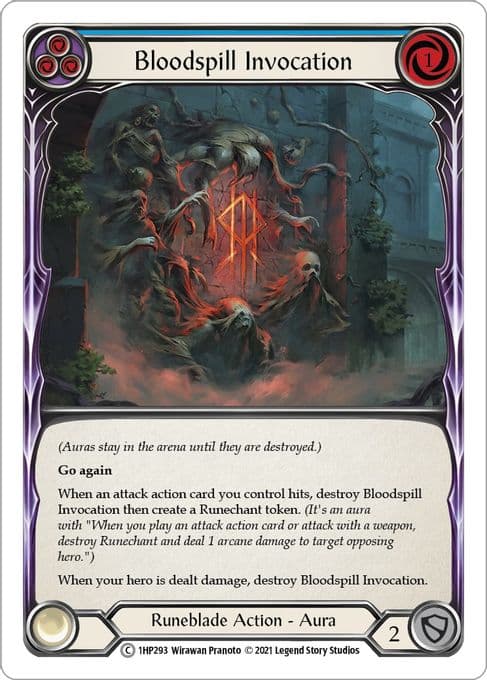 Bloodspill Invocation (Blue)