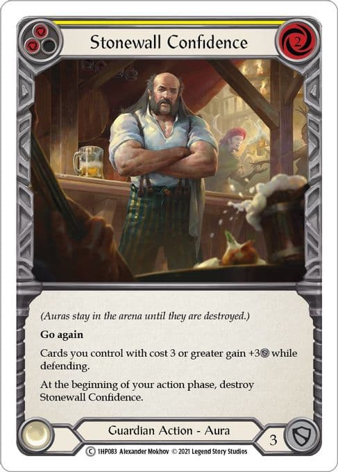 Stonewall Confidence (Yellow)