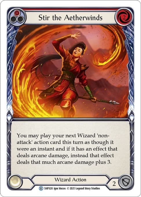 Stir the Aetherwinds (Red)