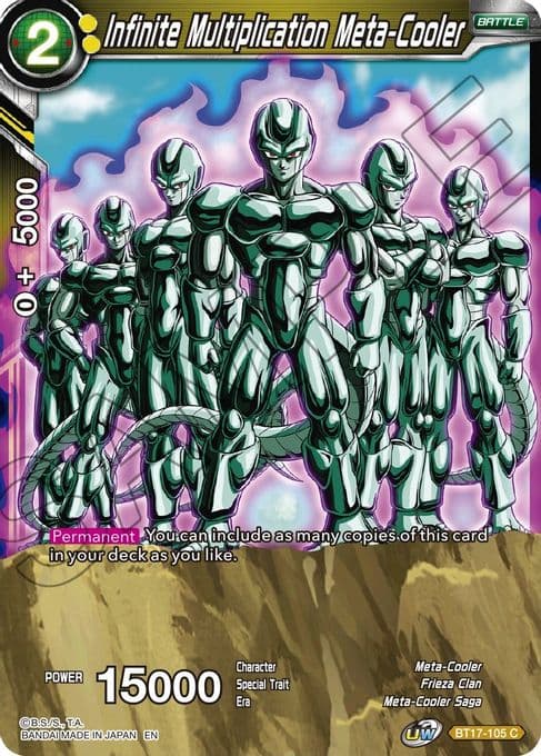 Infinite Multiplication Meta-Cooler (BT17-105)