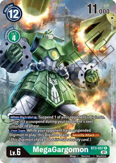 MegaGargomon (Tamer's Card Set 1)