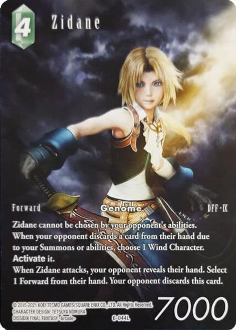 Zidane - 6-044L (Full Art)