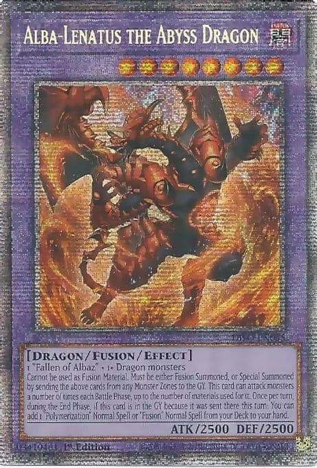 Alba-Lenatus the Abyss Dragon (Starlight Rare)