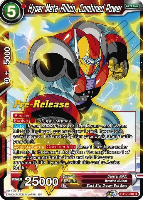 Hyper Meta-Rilldo, Combined Power