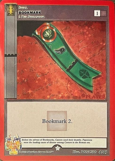 Bookmark (Player Stamped)