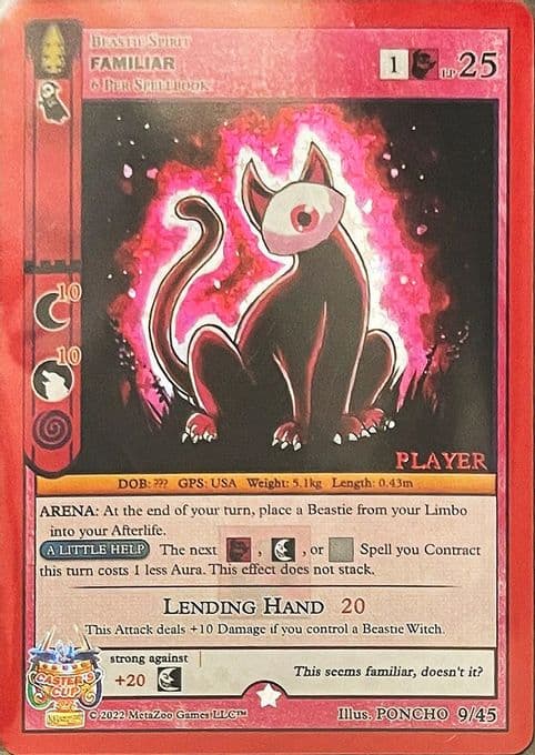 Familiar (Player Stamped)