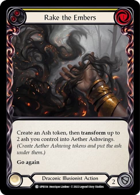 Rake the Embers (Yellow)