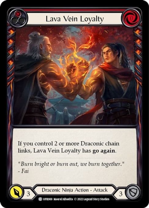 Lava Vein Loyalty (Red)