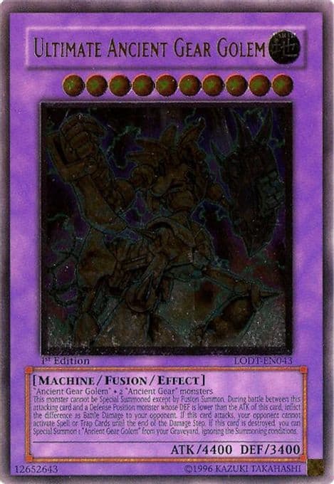Ultimate Ancient Gear Golem (UTR)