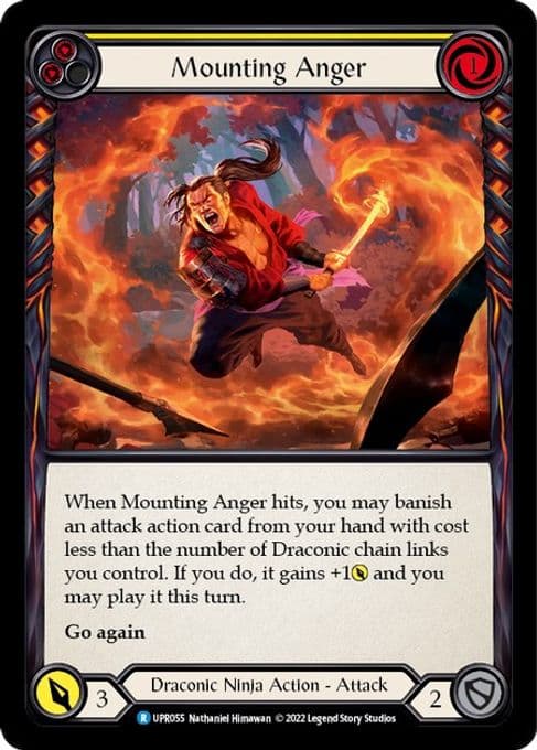 Mounting Anger (Yellow)