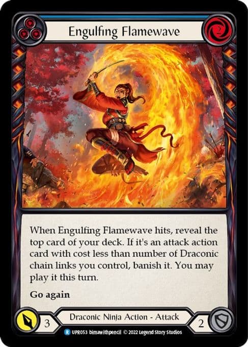 Engulfing Flamewave (Blue)