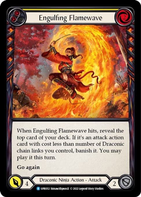 Engulfing Flamewave (Yellow)