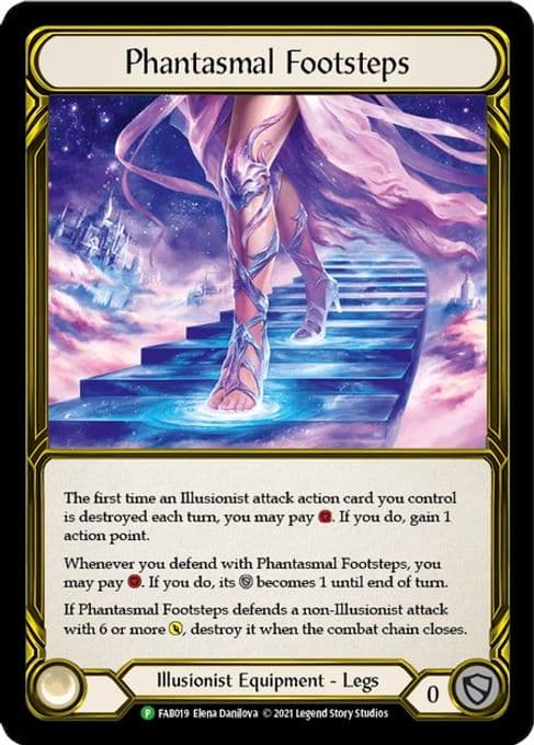 Phantasmal Footsteps (Golden) - FAB019