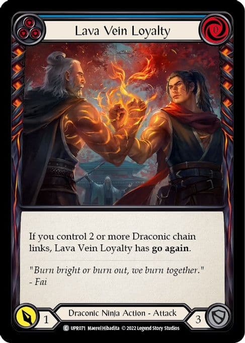 Lava Vein Loyalty (Blue)
