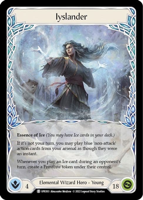 Iyslander // Searing Emberblade