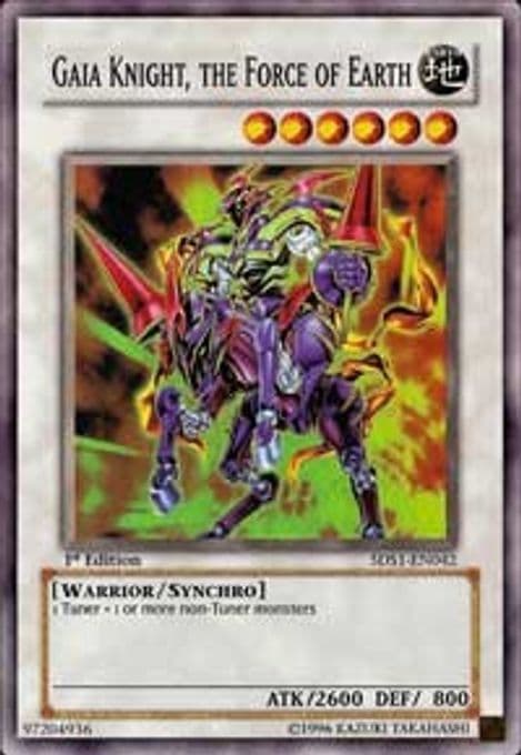 Gaia Knight, the Force of Earth (Super Rare)