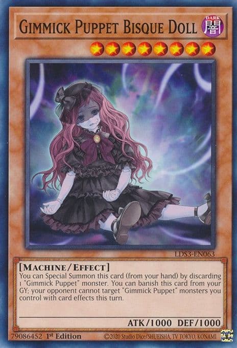 Gimmick Puppet Bisque Doll