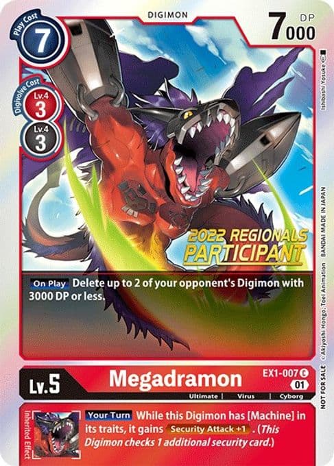 Megadramon (2022 Championship Online Regional) [Online Participant]