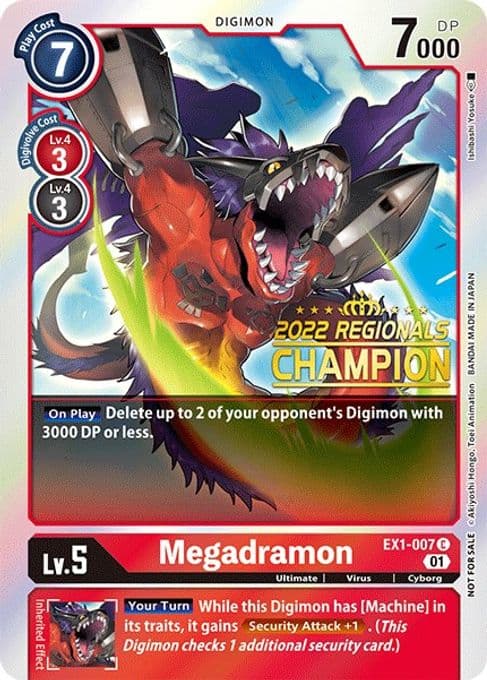 Megadramon (2022 Championship Online Regional) [Online Champion]