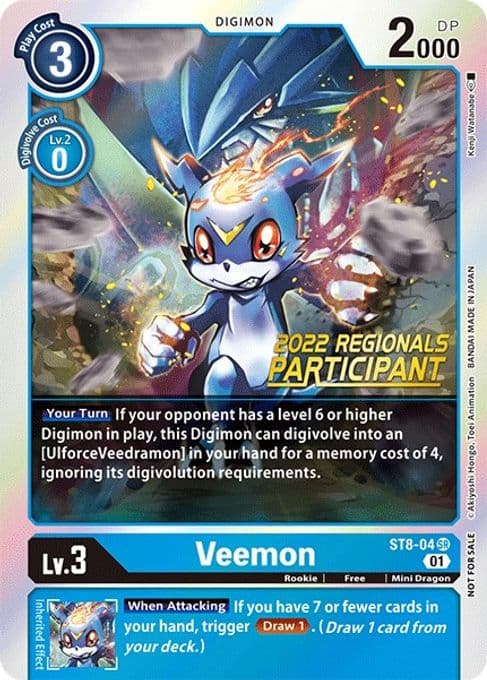 Veemon (2022 Championship Online Regional) [Online Participant]