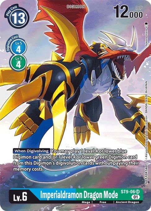 Imperialdramon Dragon Mode (Box Topper)