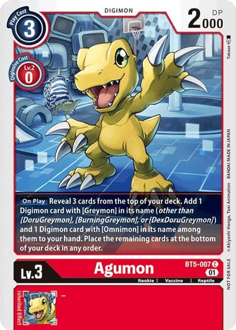 Agumon - BT5-007 (Tamer Party Vol. 4 Promo)