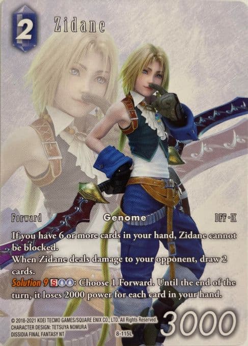 Zidane - 8-115L (Full Art)