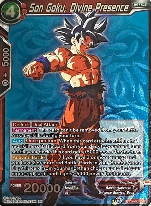 Son Goku, Divine Presence (Summer 2022 Regional Alt-Art Set)