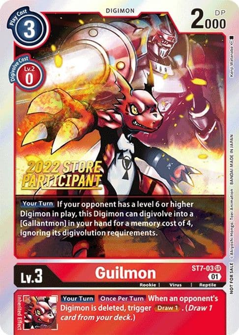 Guilmon (2022 Store Participant)