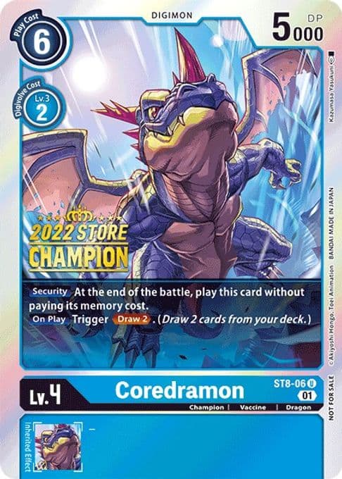Coredramon (2022 Store Champion)